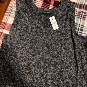 Lane Bryant Women's Charcoal Tank Top